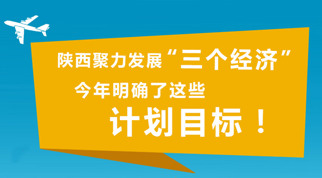 陜西聚力發(fā)展"三個經(jīng)濟" 今年明確了這些目標(biāo)！