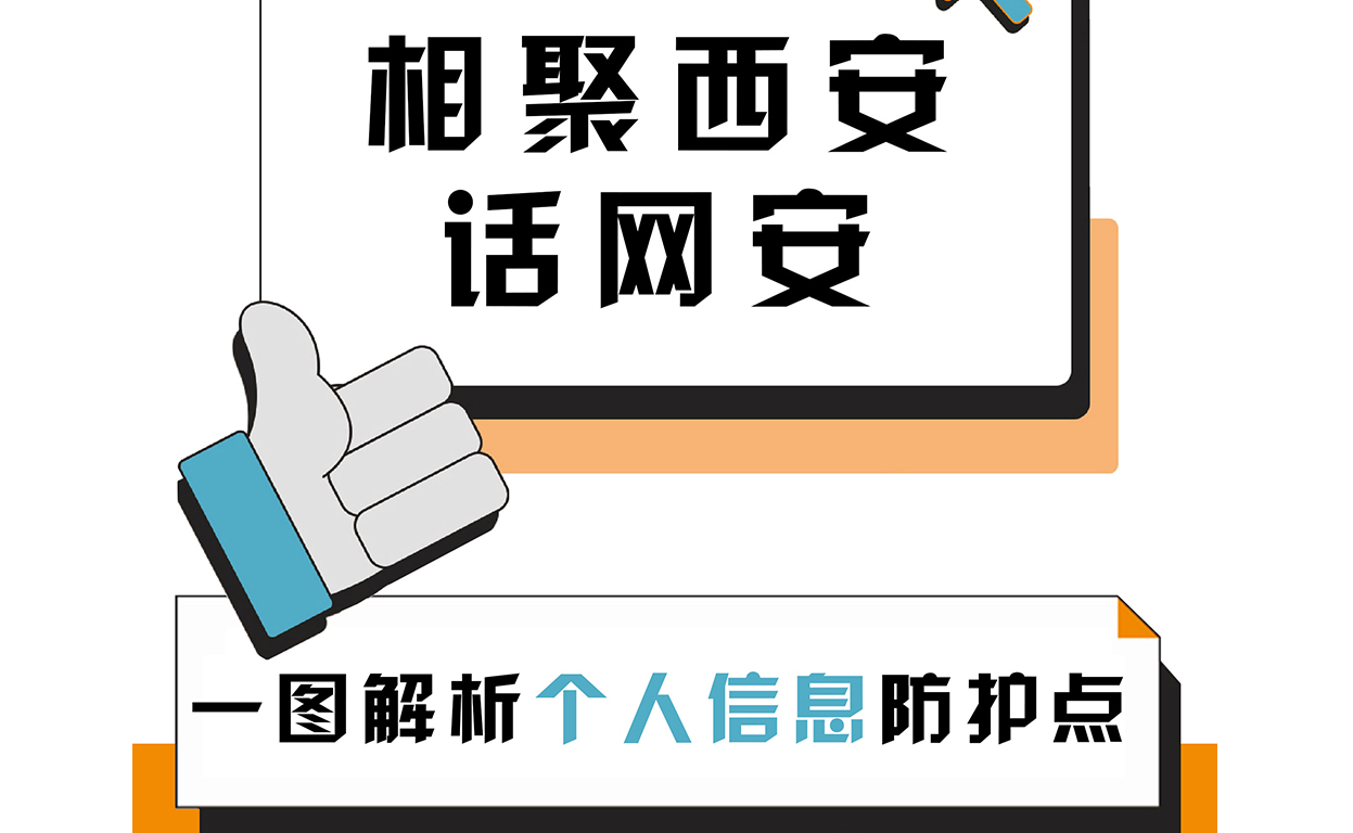 相聚西安話網(wǎng)安：一圖解析個人信息“防護點”